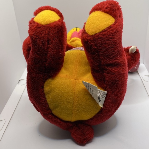 Vintage Nanco Tootsie Roll Pop Raspberry Plush Stuffed Animal Bear 1999 - Picture 8 of 14